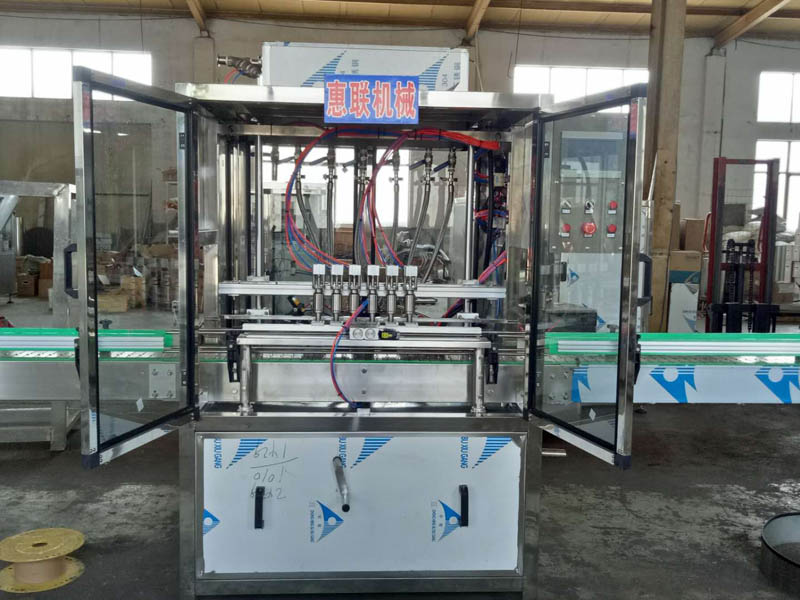 全自動6頭葉面肥灌裝機